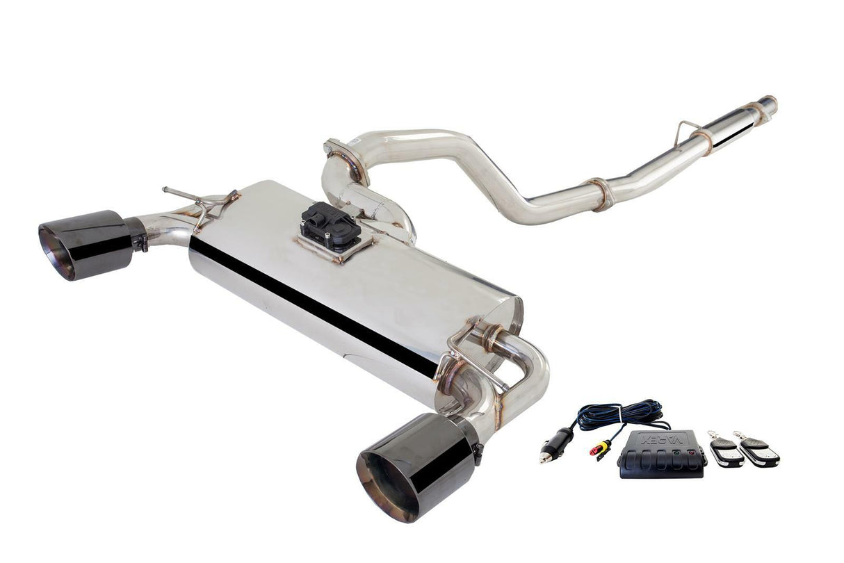 XFORCE Exhaust ESFRS16VKCS- Varex SS Cat-Back Exhaust System w/ Split Rear Exit