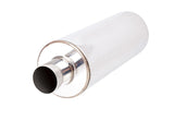 XFORCE Exhaust RS5-1463 - Stainless Steel Round Exhaust Resonator