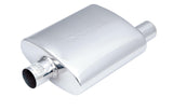 XFORCE Exhaust VX05-1276 - Stainless Steel Oval Exhaust Resonator