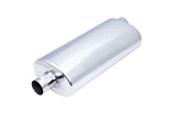 XFORCE Exhaust VX09-1876 - Stainless Steel Oval Exhaust Resonator