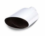 XFORCE TS06 - S/Steel Passenger Side Oval Angle Cut Weld-On Single Exhaust Tip