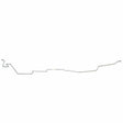 Brake Line for 1962-1965 Chevy Chevy-II Intermediate stainless steel