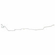 Brake Line for 1966 Chevy Chevy-II Intermediate stainless steel