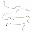 Front Brake Line Kit for 2005-2007 Saturn ION No ABS stainless steel
