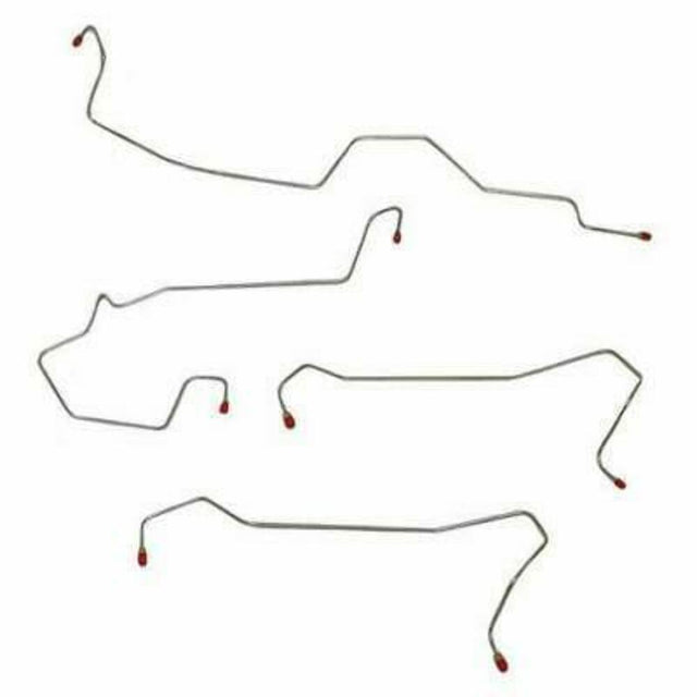 Front Brake Line Kit for 2005-2007 Saturn ION No ABS stainless steel