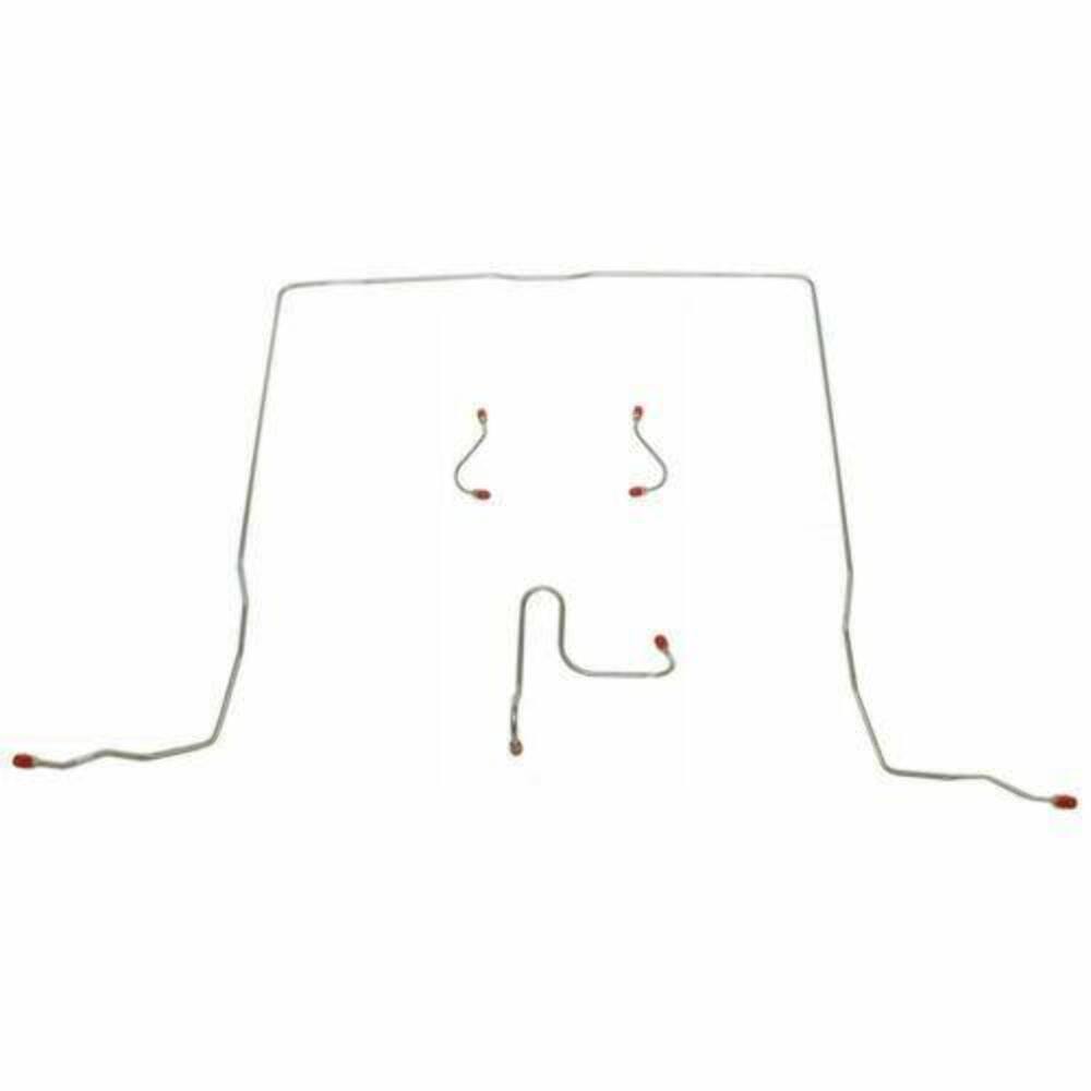 Front Brake Line Kit for 1962-1964 Chevy Chevy II drum brakes stainless steel
