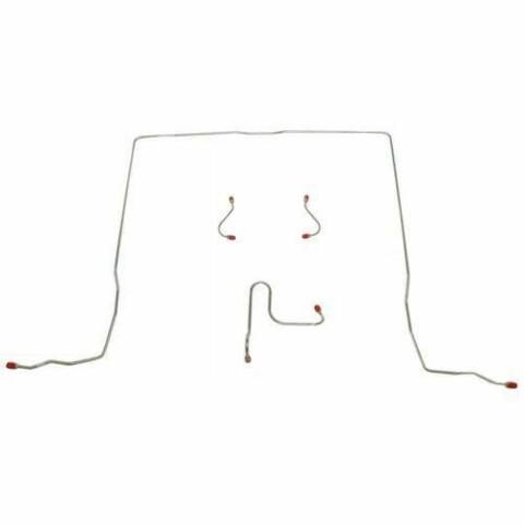 Front Brake Line Kit for 1962-1964 Chevy Chevy II drum brakes