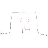 1965-66 Chevrolet Chevy II Front Brake Line Kit Power Disc Brakes - XKT6501OM