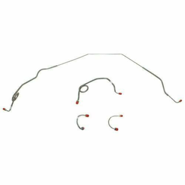 Front Brake Line Kit for 1969-1973 Chevy Nova drum brakes stainless steel