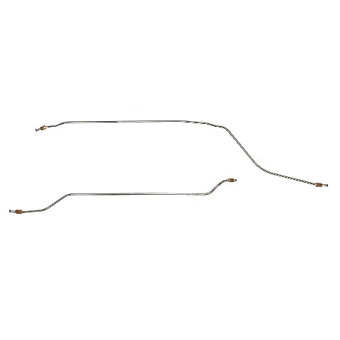 Replacement Line for 1966-1967 Chevy Chevy II Rear Axle Lines 2 Piece Set steel
