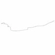 Fuel Line Kit for 1967-1968 Plymouth Barracuda stainless steel