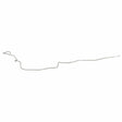 Fuel Line for 1967-1968 Plymouth Barracuda stainless steel