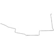 Fuel Line Kit for 1969 Plymouth Barracuda stainless steel