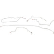 Intermediate Brake Line Kit for 2001-2006 Chrysler Sebring AWABS ABS 4WD stainless steel