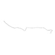 Brake Line for 1967-1971 Dodge Dart Intermediate disc brakes drum brakes stainless steel