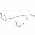 Front Brake Line Kit for 1964-1965 Dodge Dart drum brakes stainless steel