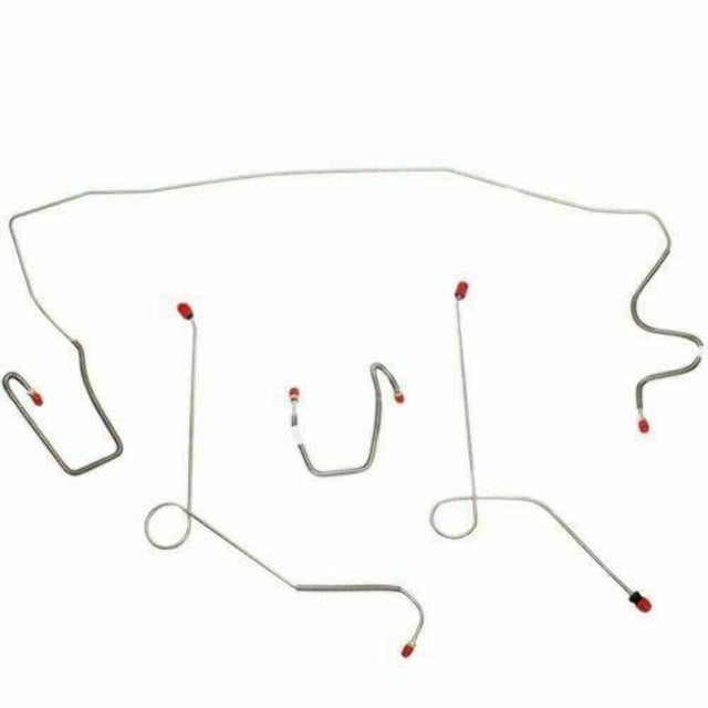 Front Brake Line Kit for 1968-1972 Dodge Dart drum brakes stainless steel