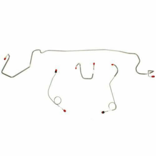 1974 Dodge Dart Front Brake Line Kit Standard Disc/Drum Brake Kit - YKT7401SS