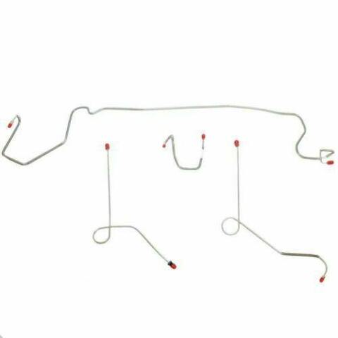 Front Brake Line Kit for 1974-1975 Dodge Dart drum brakes