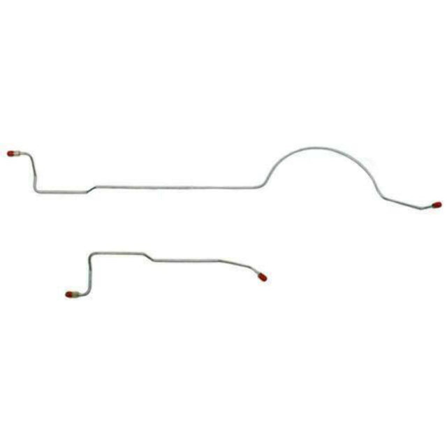Brake Line for 1972-1973 Dodge Dart Rear Axle Lines 2 Piece Stainless stainless steel