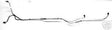 Transmission Cooler Lines for 1967-1969 Plymouth Barracuda Trans Cooler Lines w/ 8cyl 727 Trans Set stainless steel