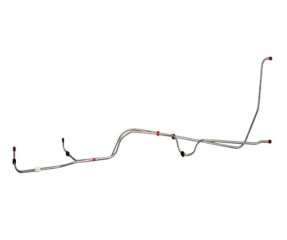 Transmission Cooler Lines For 69-72 Mopar A-Body 727 Trans Set w/Loop Close to R