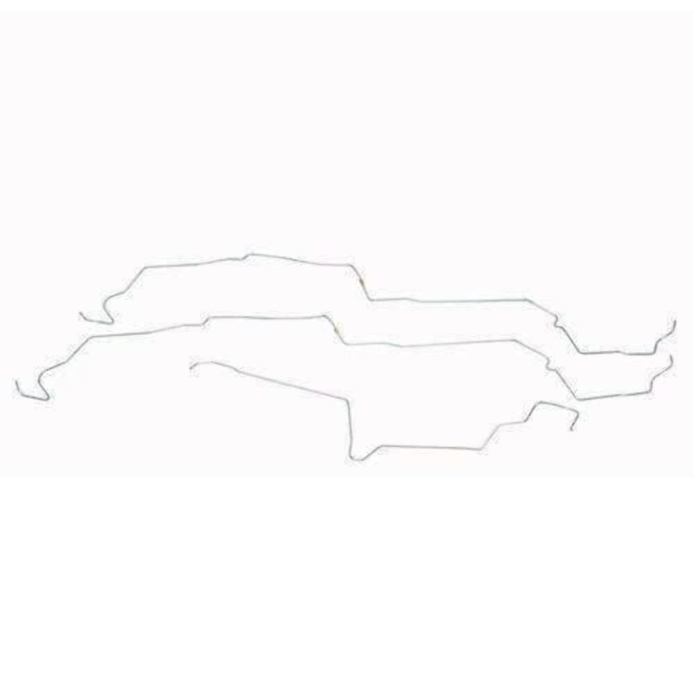 Fuel Line Kit for 87-93 Ford Mustang stainless steel