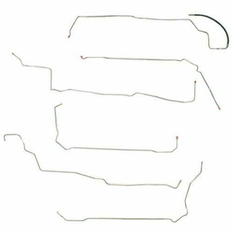 Fuel Line Kit for 1994-1995 Ford Mustang GT stainless steel