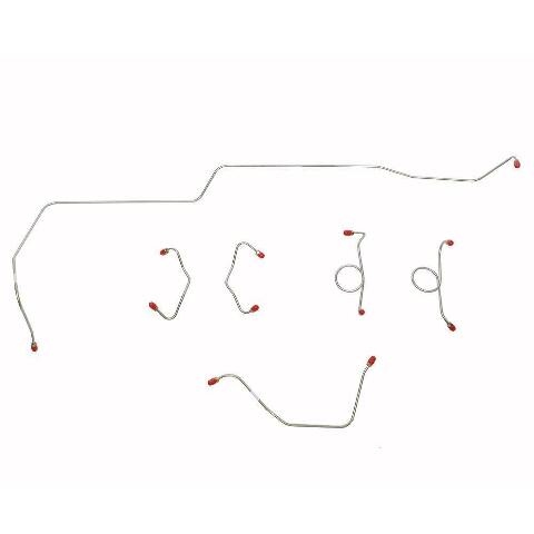 1964-66 Ford Mustang Front Brake Lines w/ Standard Disc Brake Conversion ZKT6411OM