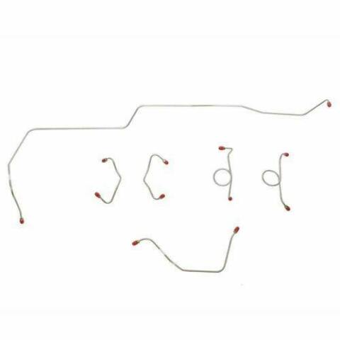 Brake Line for 1965-1966 Ford Mustang Front disc brakes stainless steel