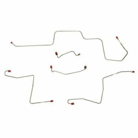 Front Brake Line Kit for 1967-1969 Ford Mustang drum brakes