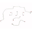 Front Brake Line Kit for 1967-1970 Ford Mustang disc brakes