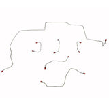 Front Brake Line Kit for 1967-1970 Ford Mustang disc brakes