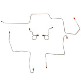 Front Brake Line Kit for 1968-1969 Ford Mustang drum brakes