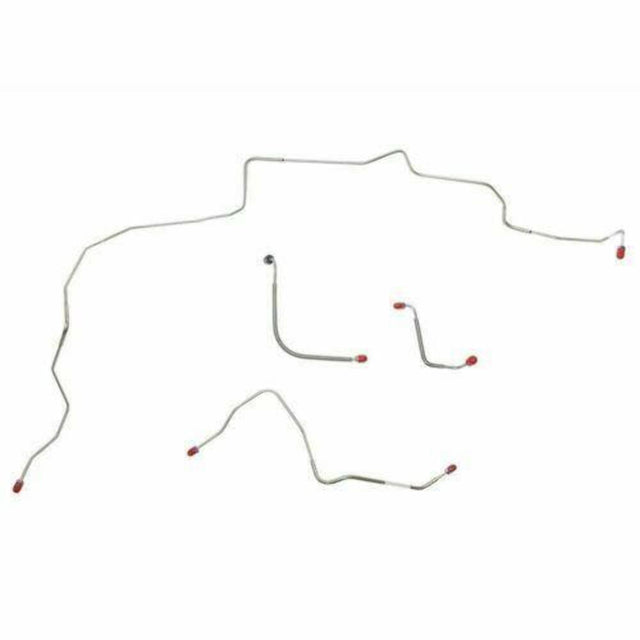 Front Brake Line Kit for 1970 Ford Mustang Boss 429 disc brakes stainless steel