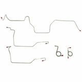 1971-72 Ford Mustang Front Brake Line Kit w/ Power Disc Brakes - ZKT7102SS
