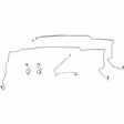Front Brake Line Kit for 1987-1993 Ford Mustang stainless steel