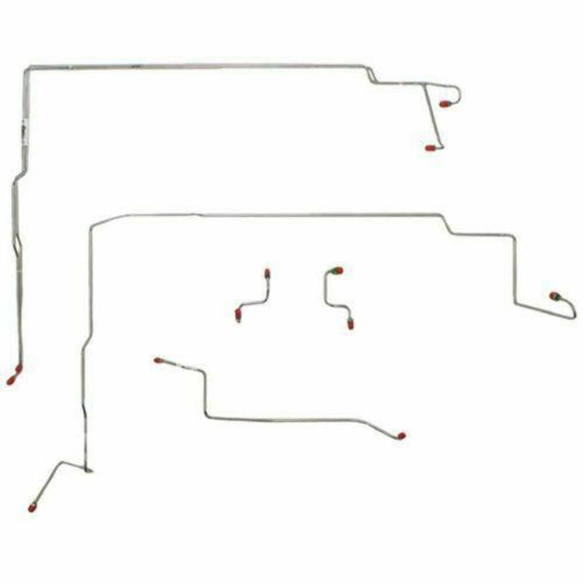 Front Brake Line Kit for 1994-1995 Ford Mustang GT ABS stainless steel