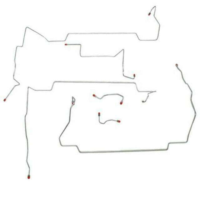 Front Brake Line Kit for 1999-1904 Ford Mustang GT stainless steel