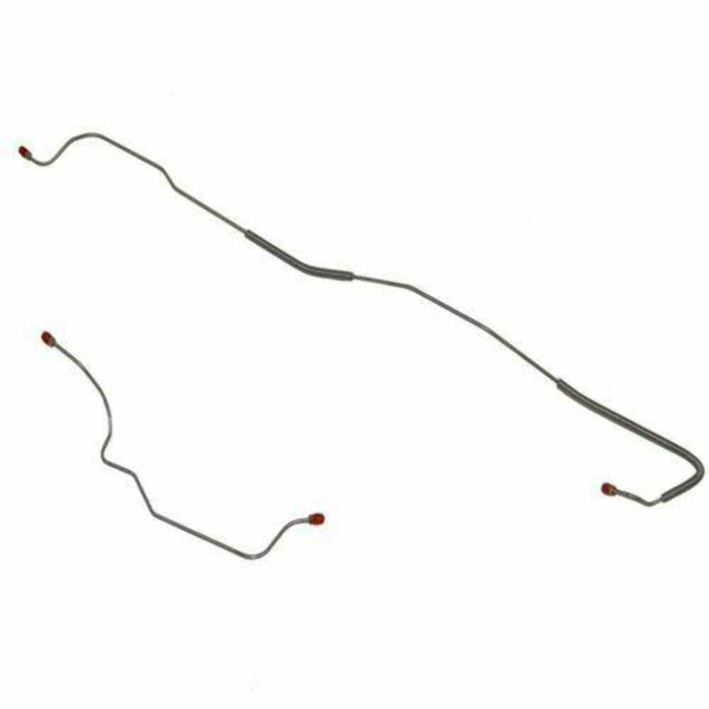 Brake Line for 1968 Ford Mustang Rear Axle Lines with 9 Inch-28 Spline 2 Piece stainless steel