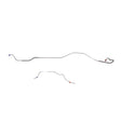 Brake Line for 1968-1969 Ford Mustang Rear Axle Lines with 9 Inch-31 Spline 2 Piece stainless steel