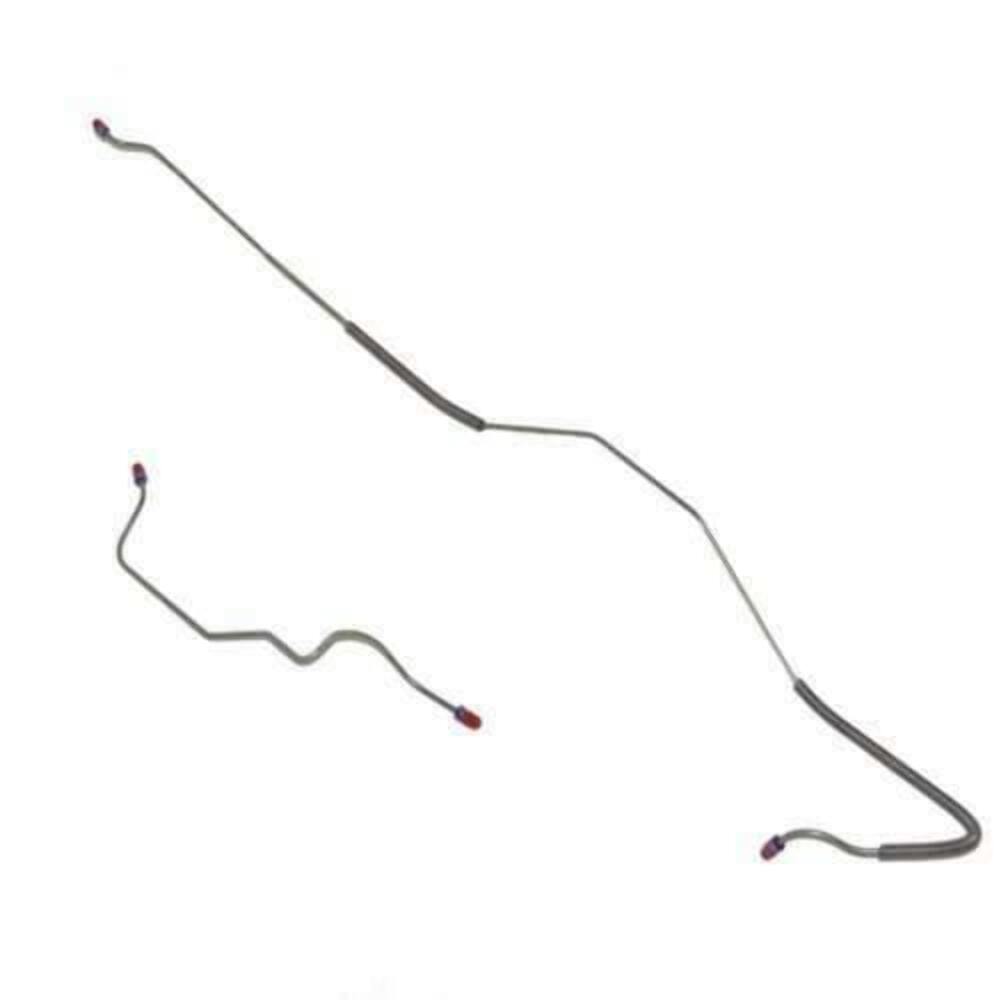 Brake Line for 1969 Ford Mustang Rear Axle Lines with 9 Inch-28 Spline 2 Piece stainless steel