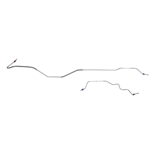 Brake Line for 1970 Ford Mustang Rear Axle Lines with 8 Inch Rear Axle 2 Piece stainless steel