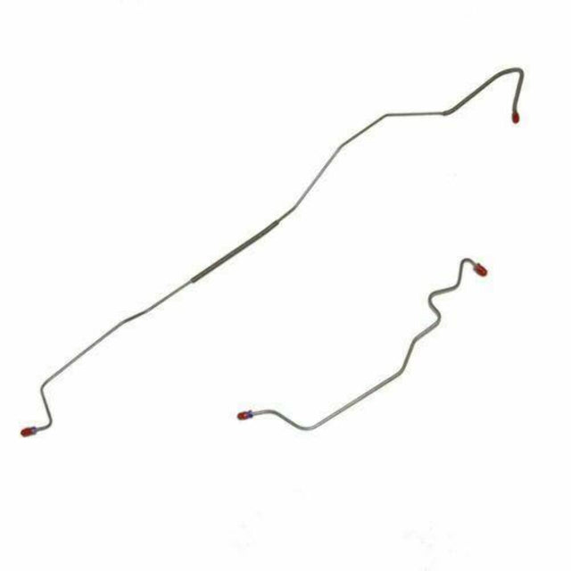 Brake Line for 1971-1973 Ford Mustang Rear Axle Lines w/ 8 or 9 Inch Rear Axle 2 Piece stainless steel