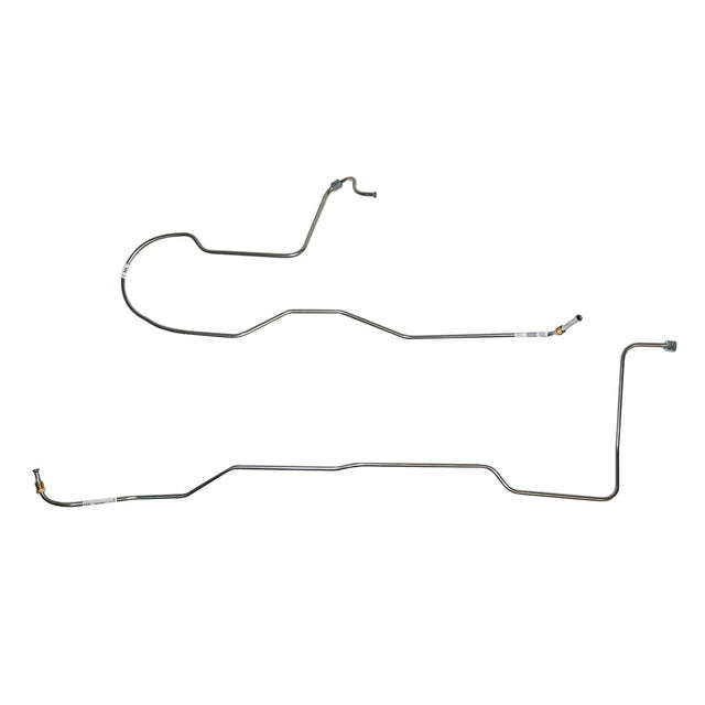 Transmission Cooler Lines for 1967-1970 Ford Mustang stainless steel