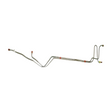 Transmission Cooler Lines for 1967-1968 Ford Mustang stainless steel