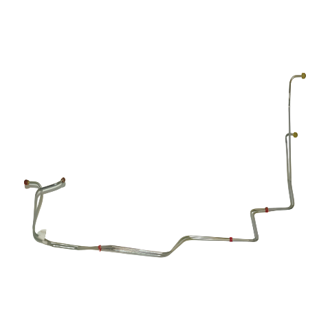 1971-1973 Ford Mustang Transmission Cooler Line Kit V8 C4 Steel ZTC7101OM
