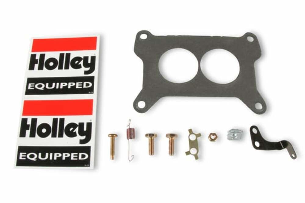 Holley 500 CFM PERFORMANCE 2BBL CARBURETOR Manual Choke Shiny Finish # 0-4412S