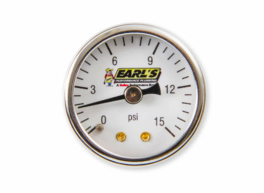 Earls Fuel Pressure Gauge - 100195ERL