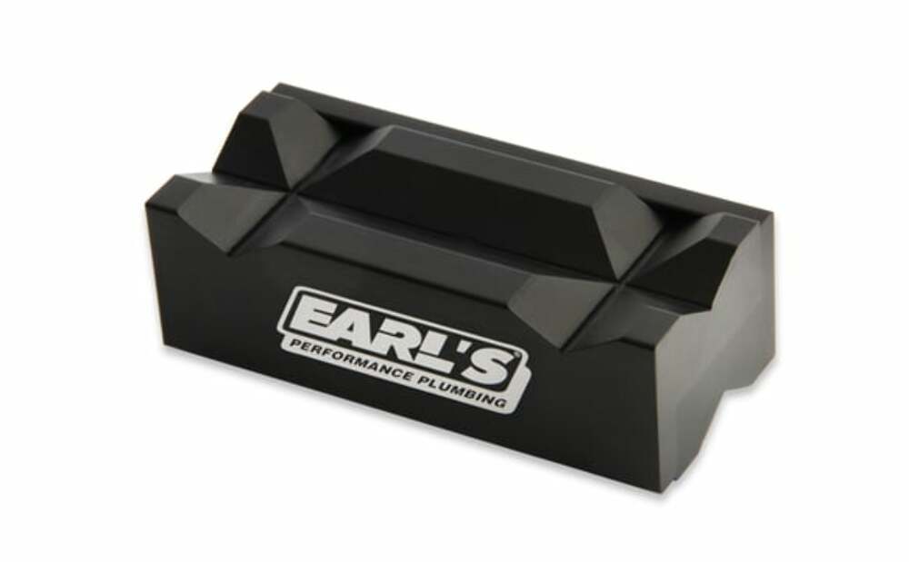 Earls 4 Black Aluminum Vice Jaws - 1004ERL